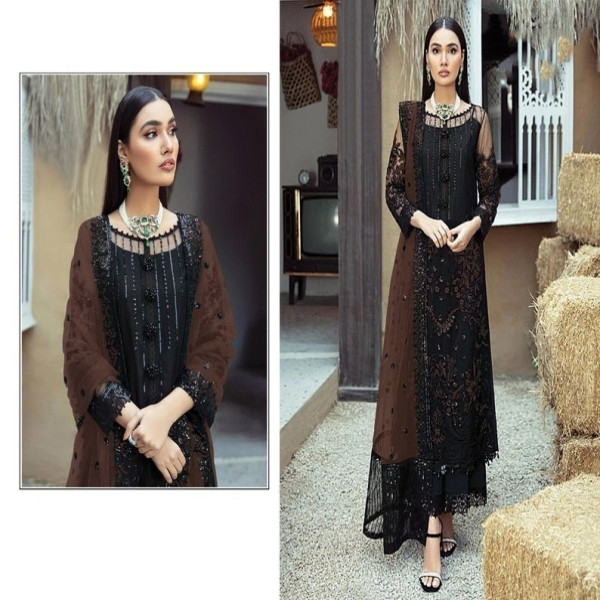 Georgette embroidery work Readymade Salwar kameez party Dress suits For women GK93B 466897161_BD-2246714hh